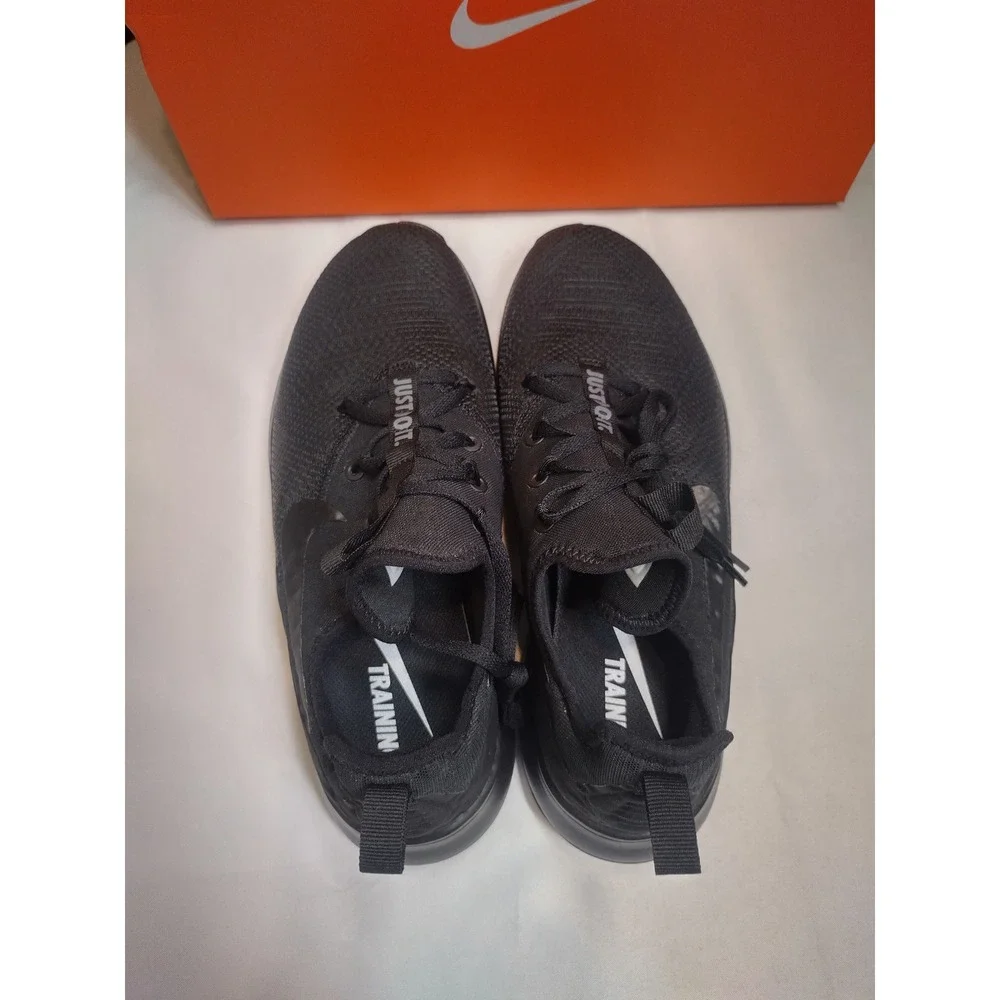 Womens Nike Free TR 8 Triple Black Training Shoes 942888-002 Size 9 - Picture 6 of 9